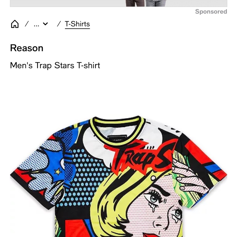 Reason Men's Trap Stars T-shirt - Multicolor